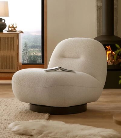 Modern Slipper Chair for Living Room