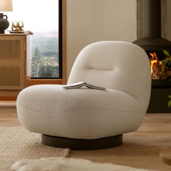 Modern Slipper Chair for Living Room