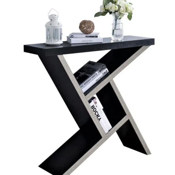 Lisse! Narrow Display Shelf – Compact 3ft Wall Unit in Walnut or Bronze Melamine Finish