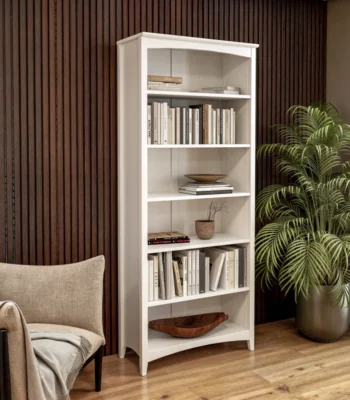 Colton Open Display Rack for Living Room