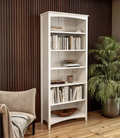 Colton Open Display Rack for Living Room