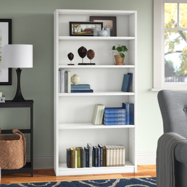 Doyno Tall 5 Shelf Bookcase – Modern Bookshelf for Home, Office & Living Room | Furniture Pakistan