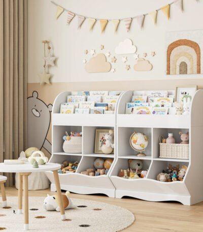 Modern White Display Shelf – Pakistan