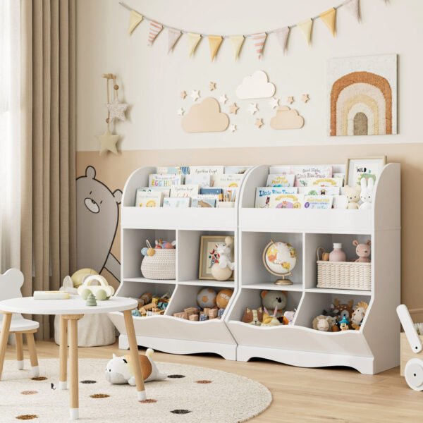 Modern White Display Shelf – Pakistan