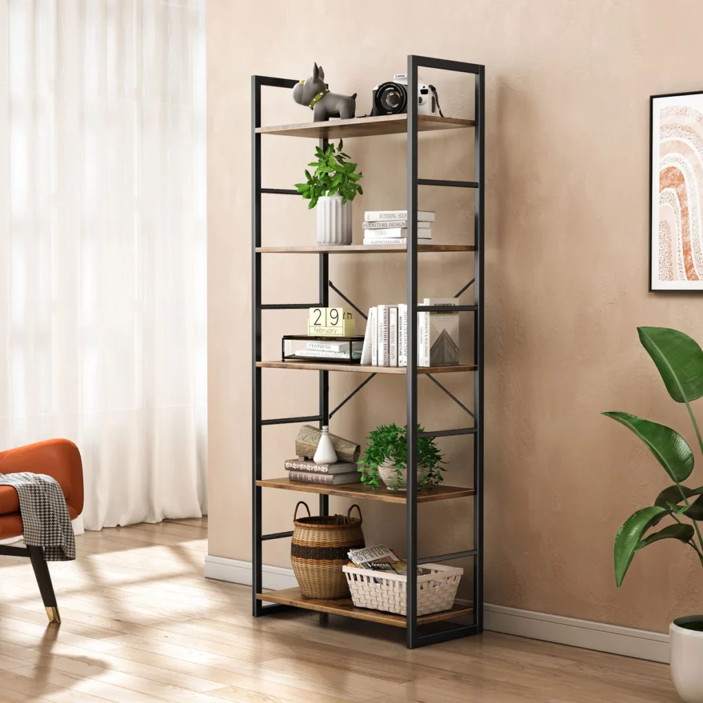 Vertical Bookshelf for Study Room