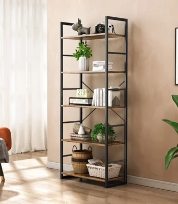 Vertical Bookshelf for Study Room