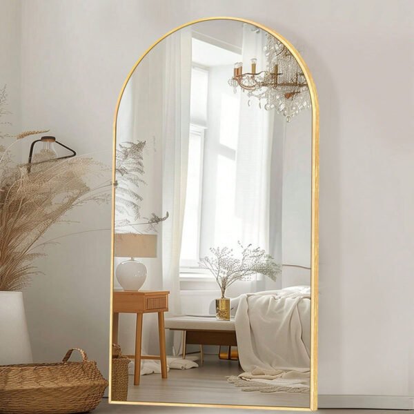 Modern Mirror Leaning Setup