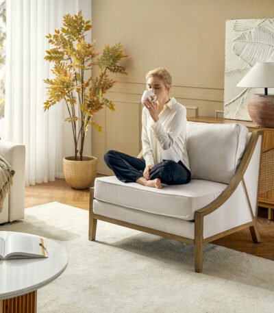 Upholstered Reading Chair for Living Room Pakistan