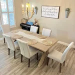 Fabric Dining Room Chair Set