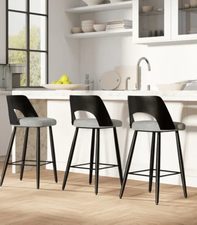 space-saving-wood-stools-small-kitchen