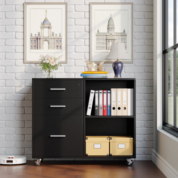 Mobile Office Storage Cabinet