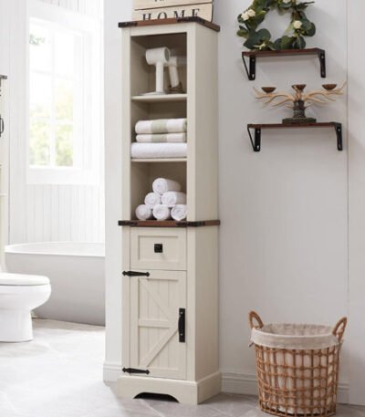 cream-bathroom-cabinet-with-open-shelves