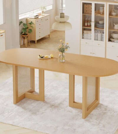 Midkiff Table in Coastal Dining Room Setting