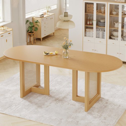 Midkiff Table in Coastal Dining Room Setting