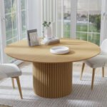 Dining Room Setup Featuring Dovelina 60" Table