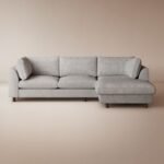 “Modern L-Shaped Velvet Sofa for Pakistani Living Room”