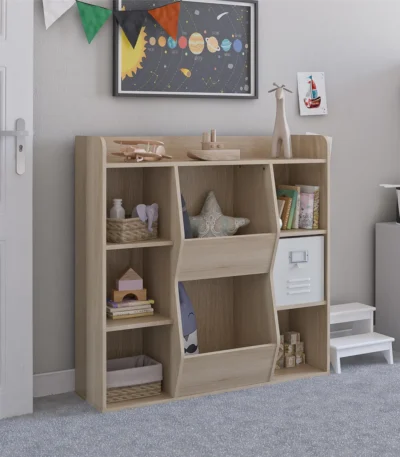 Toy and book shelf for playroom or bedroom