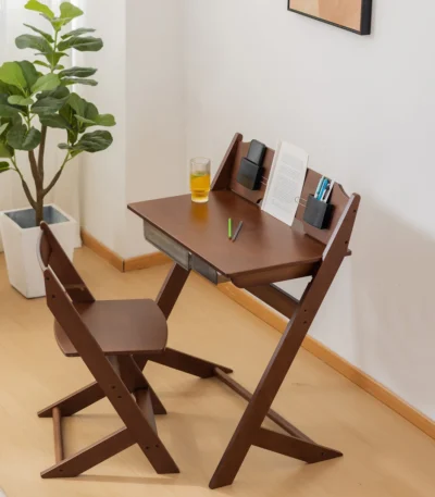Writing table with matching chair