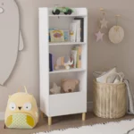 Modern toy and book organizer for children
