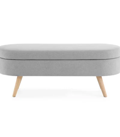 Ottoman with rubber wood base in Pakistan