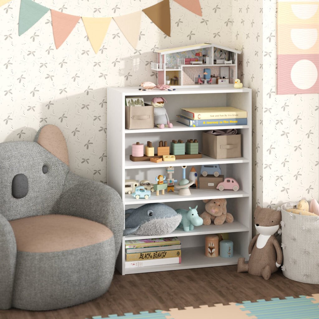 Modular shoe shelf for entryway or closet