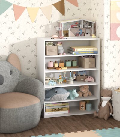 Modular shoe shelf for entryway or closet