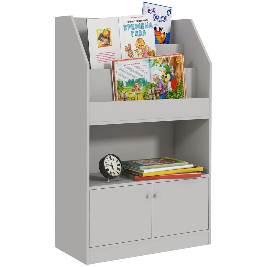 Toy organizer cabinet for playroom