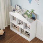 Kids bookcase and toy cabinet