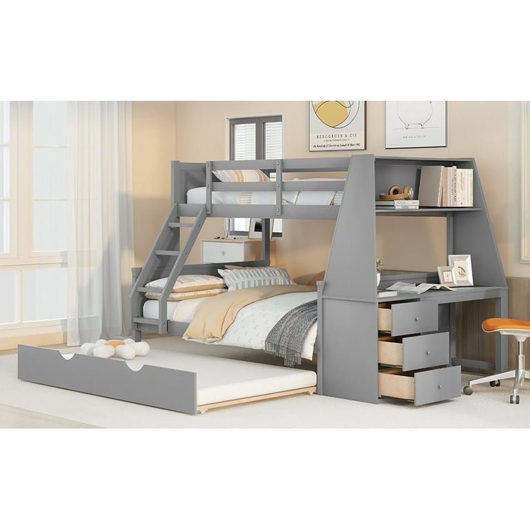 da158bad-54a1-45e9-b25a-b21e13b8a46c.7a3f0a84453f2583e825c2094e5cfd52 PakUnique Bunk Bed With Trundle and Study Desk – Smart Kids Furniture Pakistan