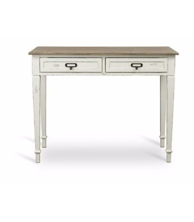 Heritage Wooden Drawer Desk – Traditional Rectangular Office Table by PakUnique