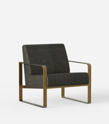 “PakUnique Marconi Lounge Chair – Fabric Accent Chair for Pakistani Homes”