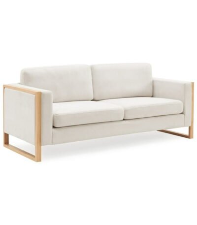 Bricez modern upholstered sofa 79” – front view