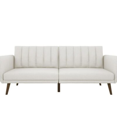 “Mid-Century Cream Couch for Living Room – PakUnique Furniture Pakistan”